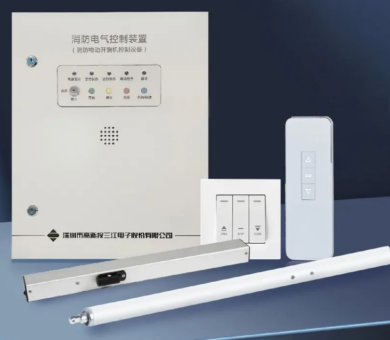 消防联动电动开窗机制造公司高新投三江助火灾时迅速开窗排出烟雾，提高逃生效率
